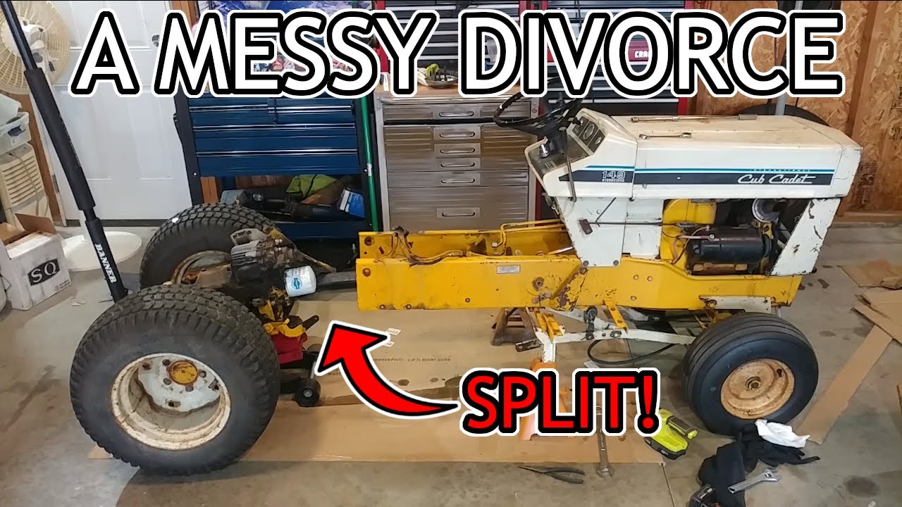 Cub Cadet 149 Split: Transmission Pump to Axle Housing Leak Repair