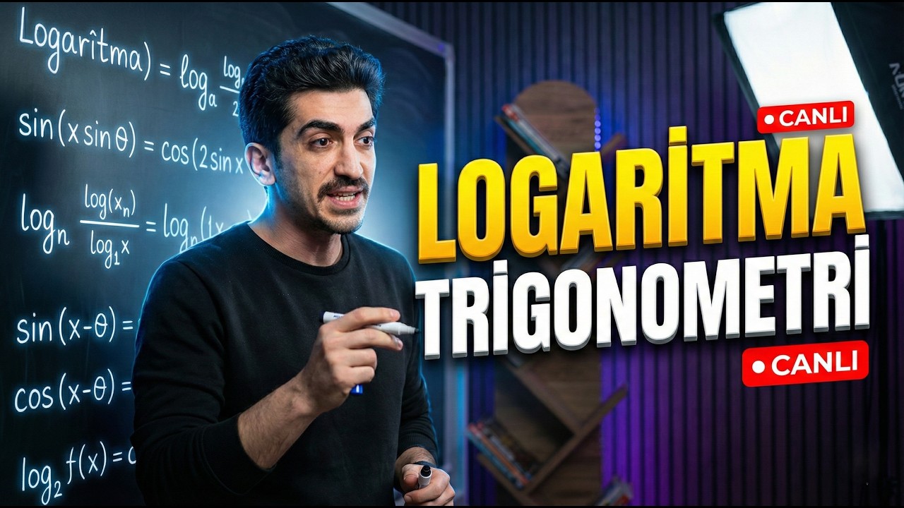 ÖZEL DERS EŞLİĞİNDE SORU ÇÖZÜMÜ--LOGARİTMA VE TRİGONOMETRİ
