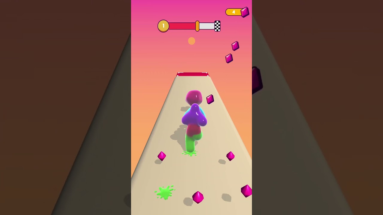 Can You Beat Level 1 of Blob Runner 3D?!