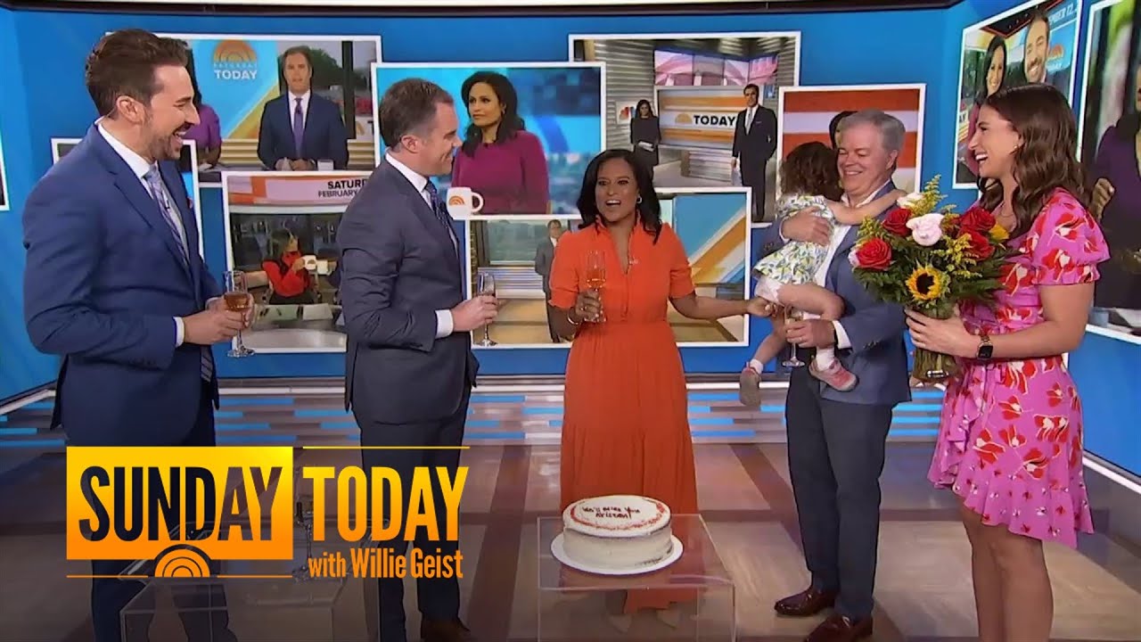 TODAY celebrates Kristen Welker with sweet send-off