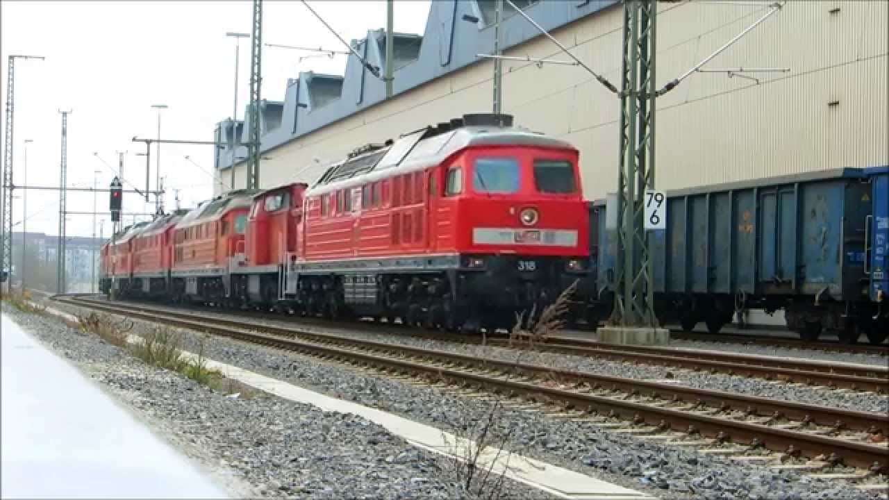 Lokzug von Saalfeld nach Chemnitz (31.03.2014)
