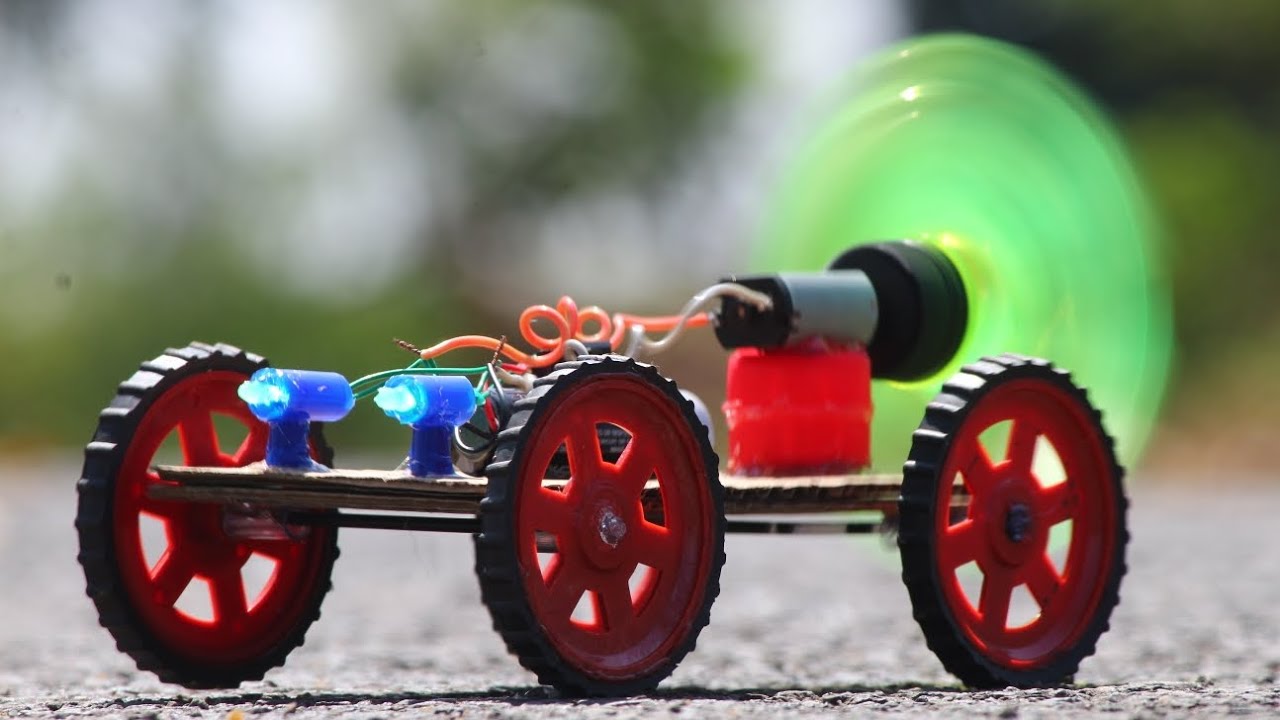 How To Make Simple Toy Car Making At Home - Very Simple