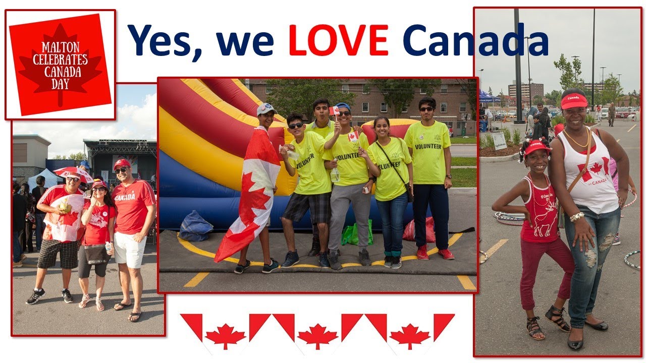 Happy Canada Day - From Malton (God Bless you Canada by Lee Greenwood)