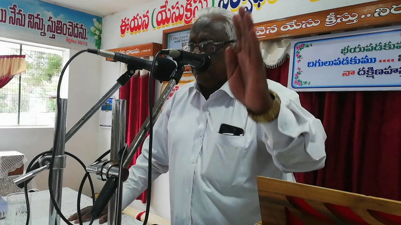 Worship message by BRO. KUMAR PETERS UNCLE on 5th January 2020 @BERACHAH. Pkdp.