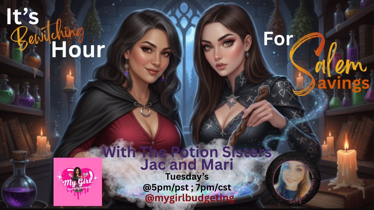 Brewing Hour for Salem Savings with the Potion Sisters