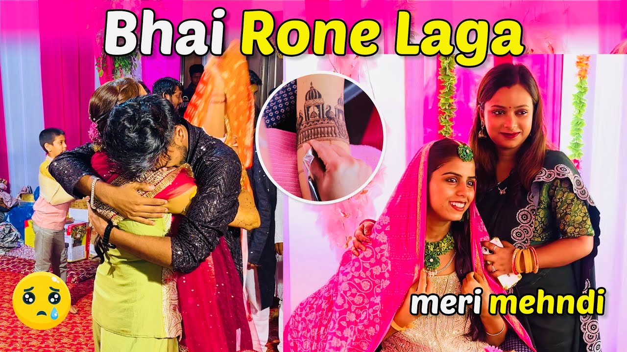 Every Bride Must Watch This Mehendi Vlog 😭 | 8 Hours Mehendi Pain | Bihari Wedding Rituals