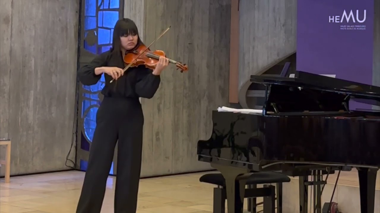 Prokofiev – Sonata for Solo Violin in D Major, Op.115 🎻 | Nurdana Ernst Live in Sion