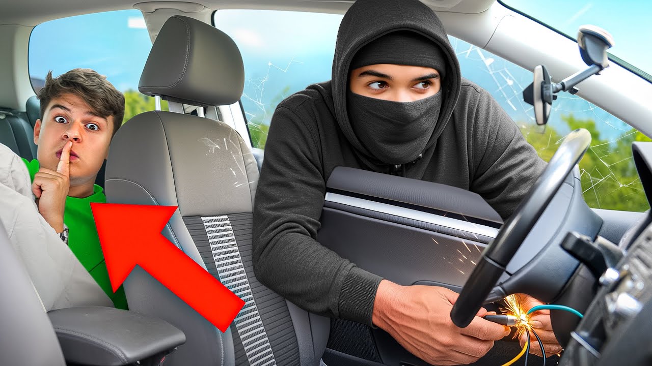 Ich ERWISCHE einen AUTODIEB