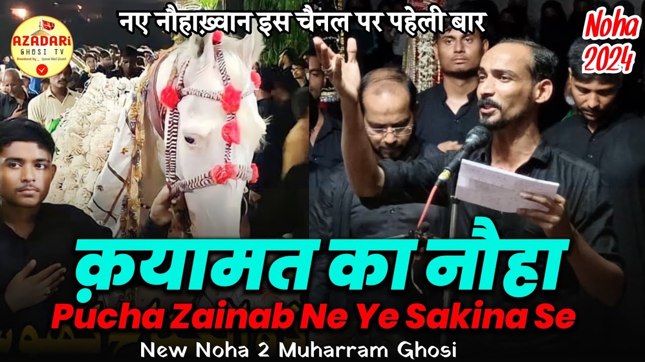 New Noha 2024 | KAISE BABA KI LAASH PAHECHAN I 2 Muharram Juloos E Zuljanah Noha | Tafheem Haider Sb