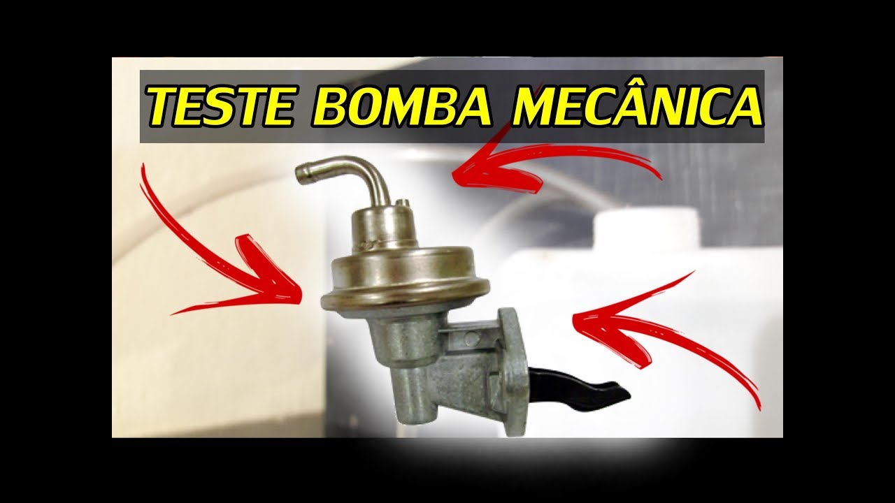 COMO TESTAR BOMBA MECÂNICA - MOTOR AP
