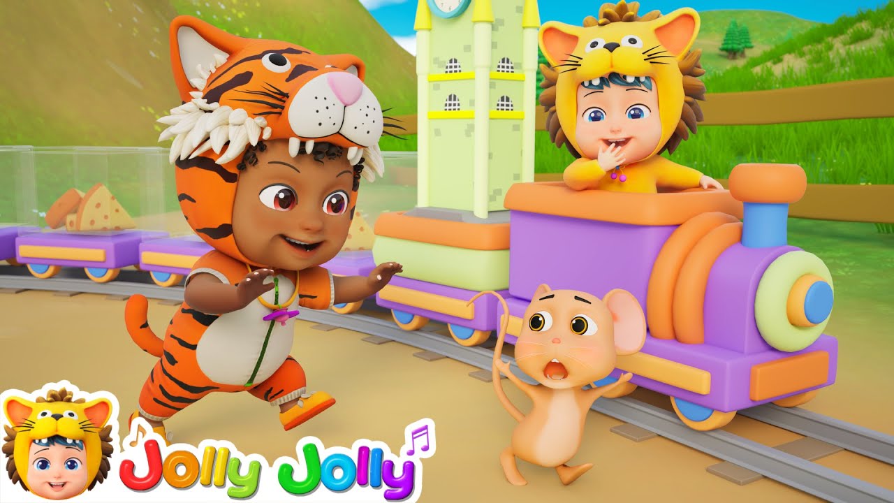 Hickory Dickory Dock 2 | The Mouse Learn Numbers | Jolly Jolly - Learn and Play - Nursery Rhymes