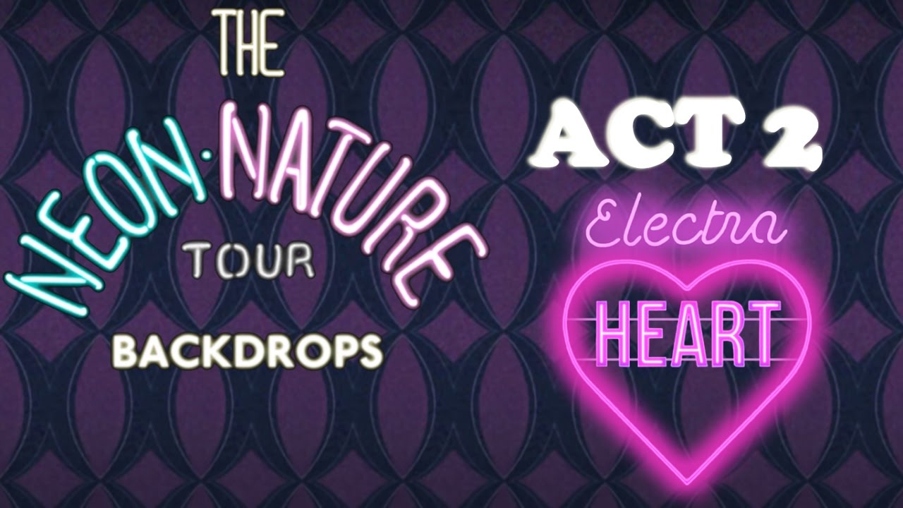 MARINA - The Neon Nature Tour Backdrops - Act 2 -