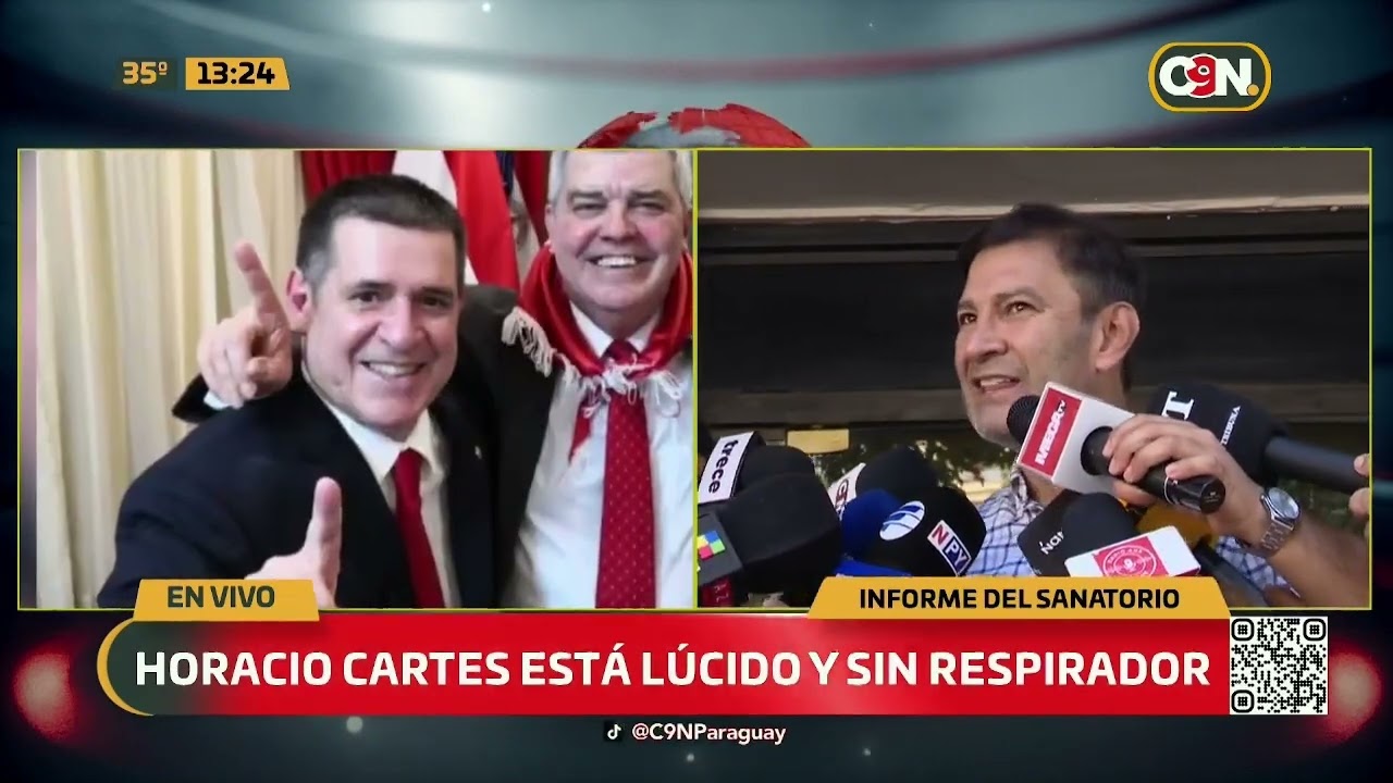 Actualización sobre la salud de Horacio Cartes