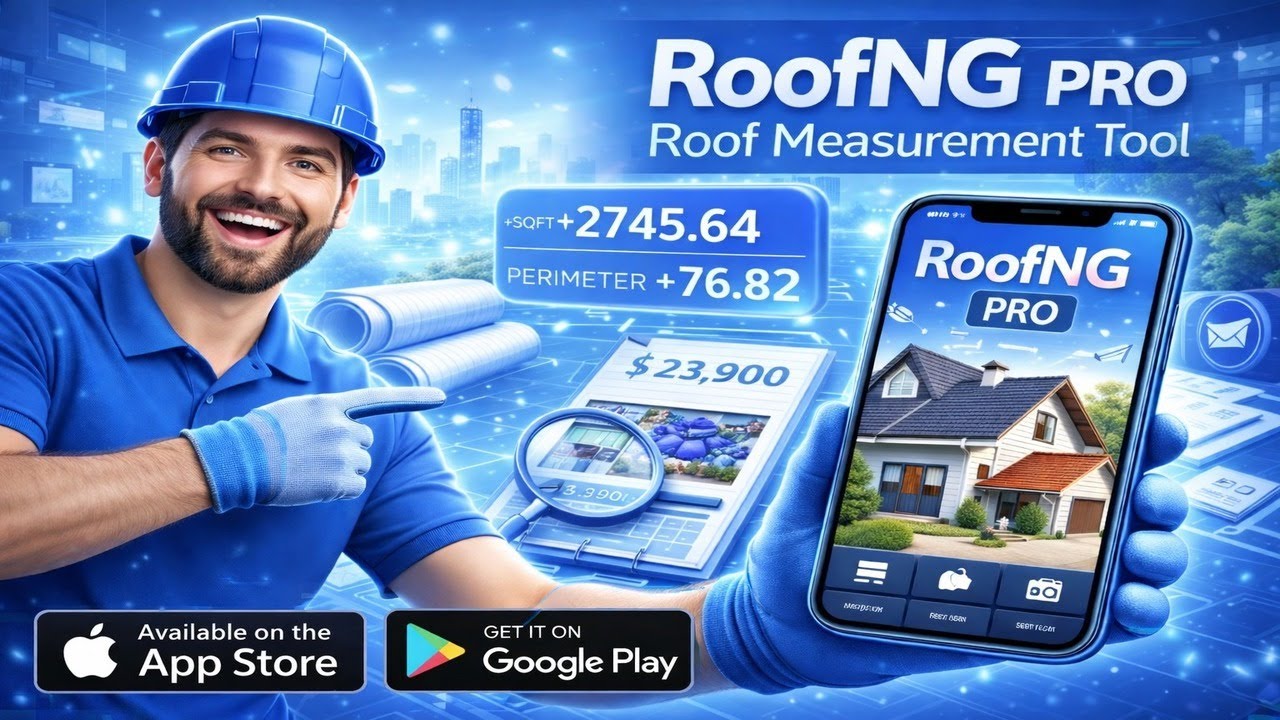 Introducing RoofNG PRO 🚀 | Faster, Smarter Roof Measurements & Reports