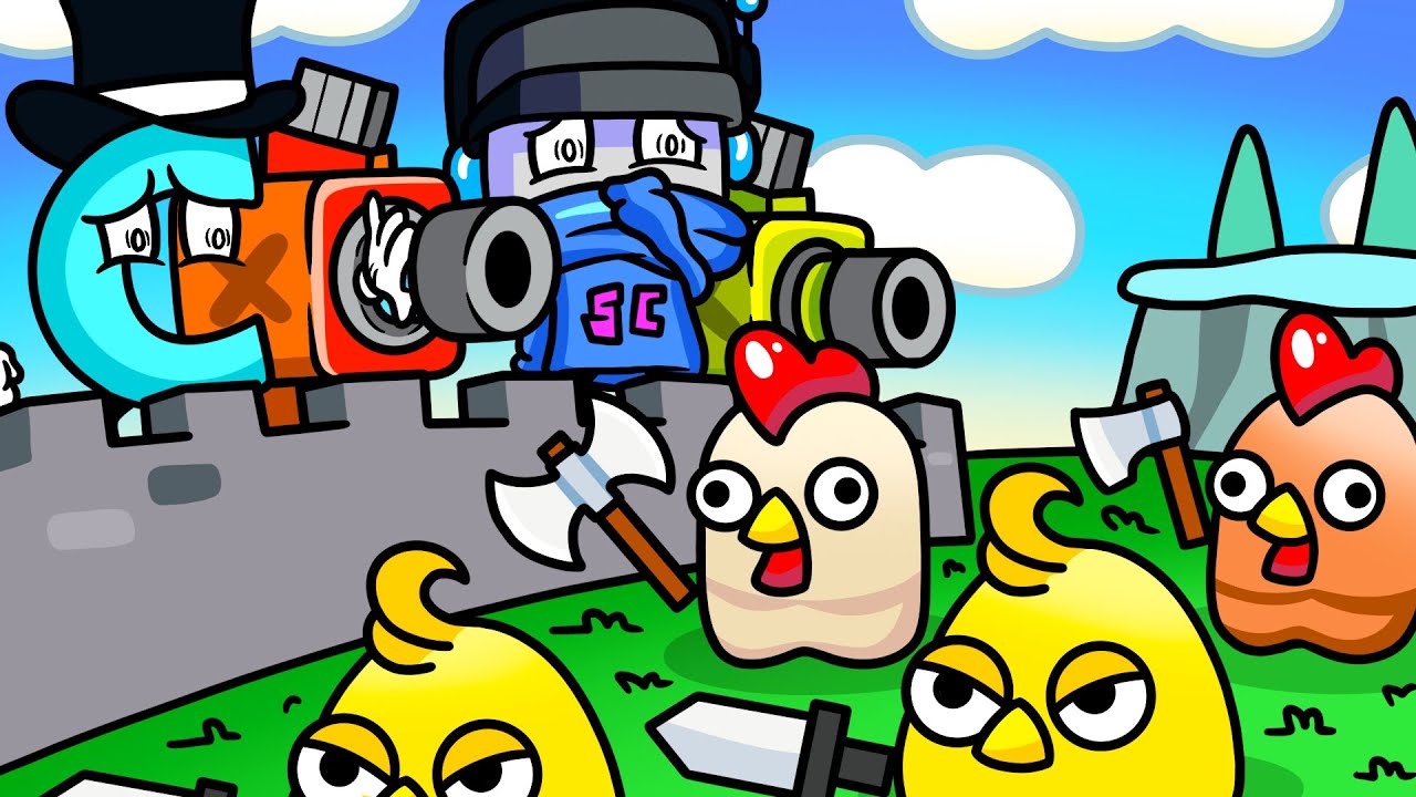 We Fight an Infinite Army of Chickens and Lose Our Minds!