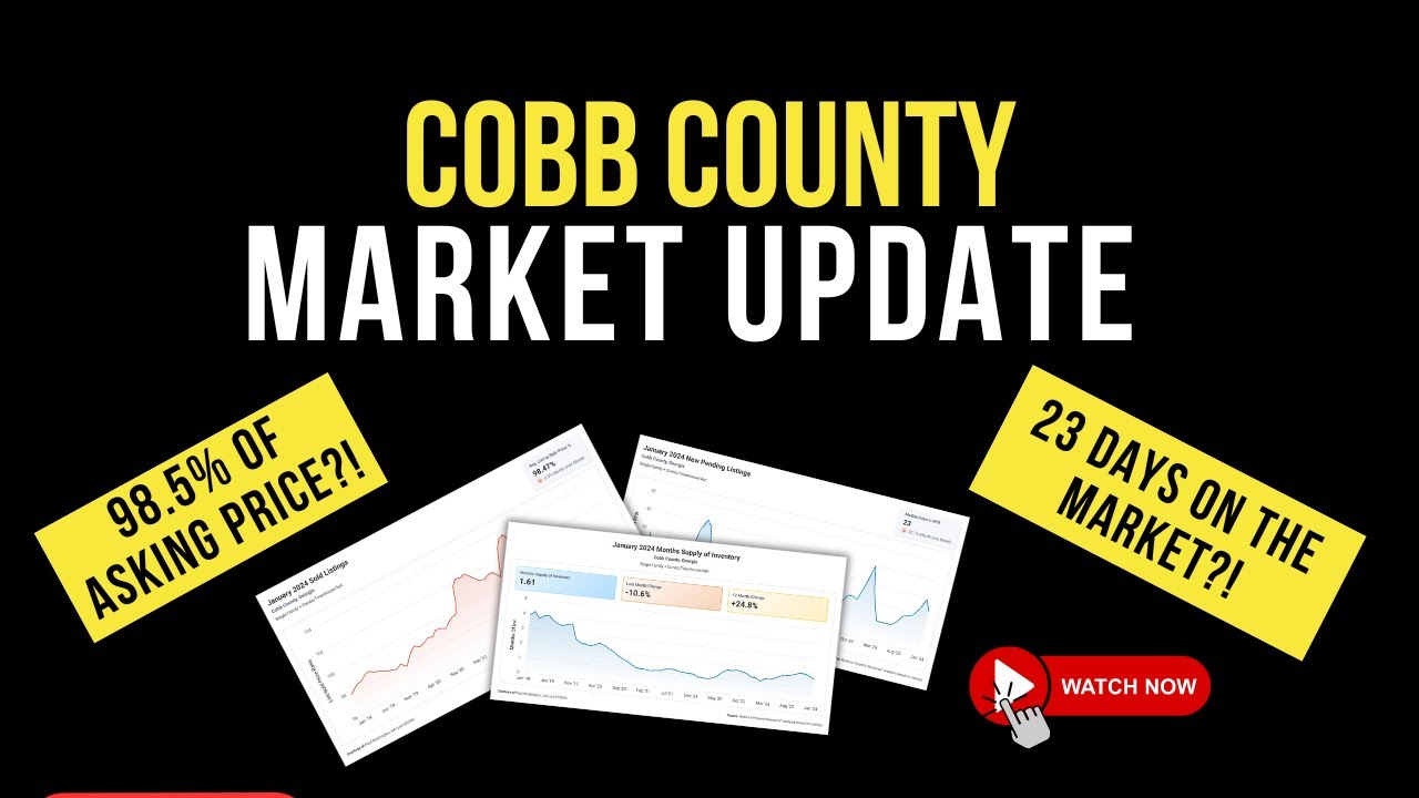 Cobb County Market Update | Paul Washington