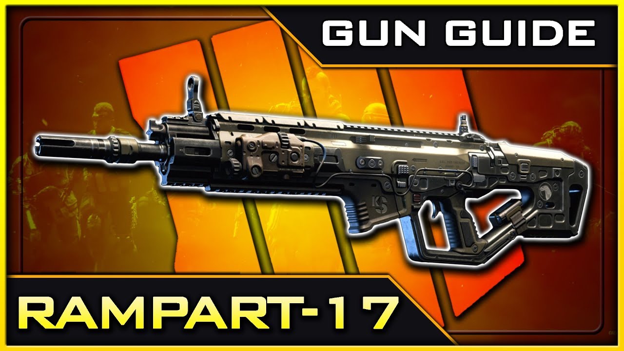 Rampart-17 Stats & Best Class Setups! | Black Ops 4 Gun Guide #2