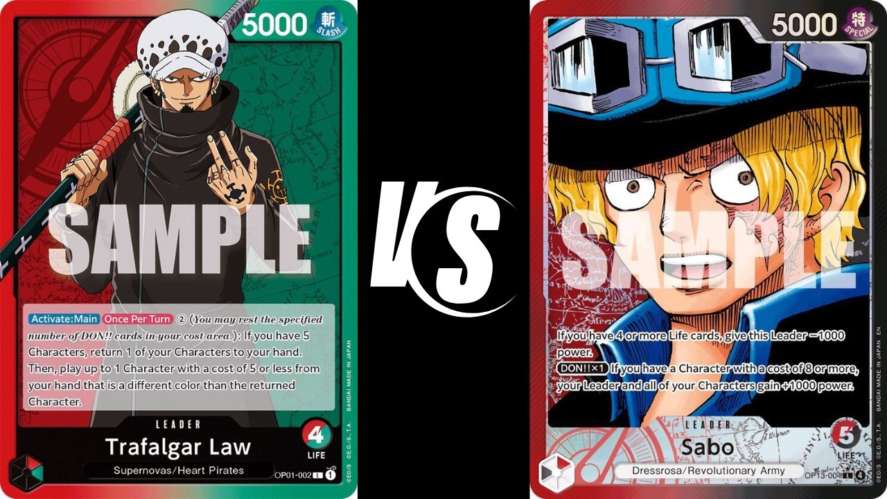 [EB03] RG Law vs RB Sabo (@Laobushido ) | Heroes Collectables R3 | OPTCG POV