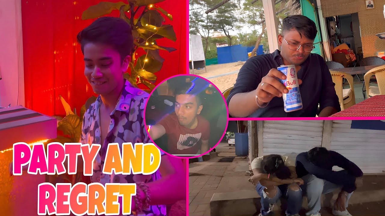 Baga Beach Mein jake hua regret 😖|| Goa vlogs|| Whole night on beach