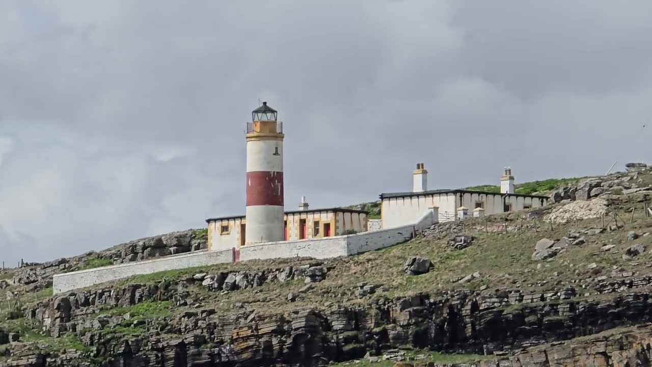 Nesting Birds, Cliffs And Caves North o' Clythness Lighthouse