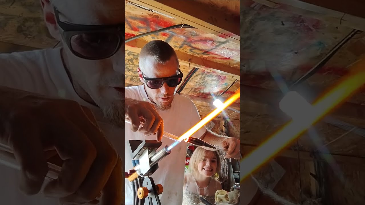 Come Learn Something New & Make Some Glass With William For A Few. 