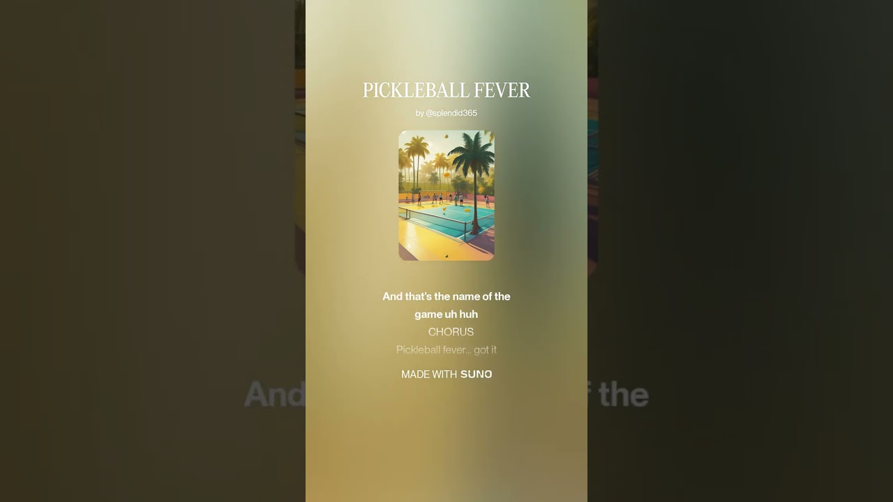 PICKLEBALL FEVER