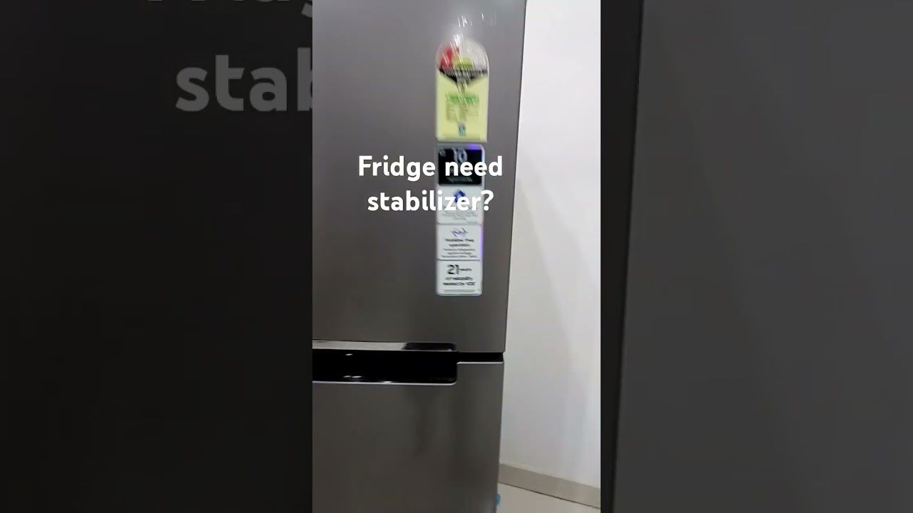 Does your fridge need a stabilizer  for protection, watch this to know.