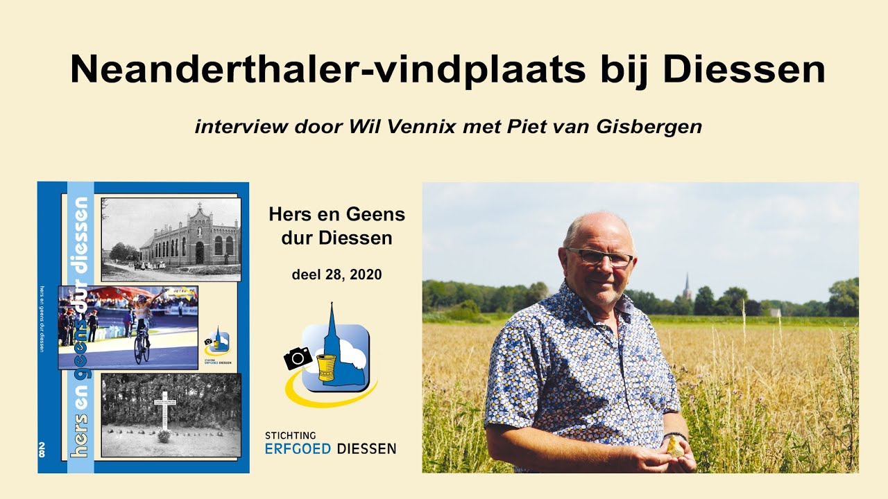 Neanderthaler vindplaats bij Diessen