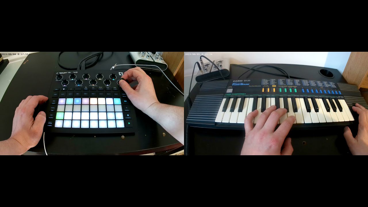 Deftones - Digital Bath. Circuit Tracks + Casio SA-20 cover.