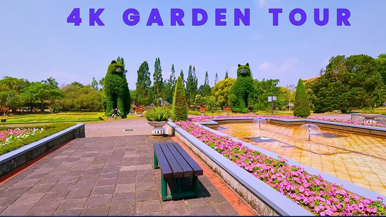 Taman Bunga Nusantara: Indonesia's Floral Paradise in 4K Ultra HD