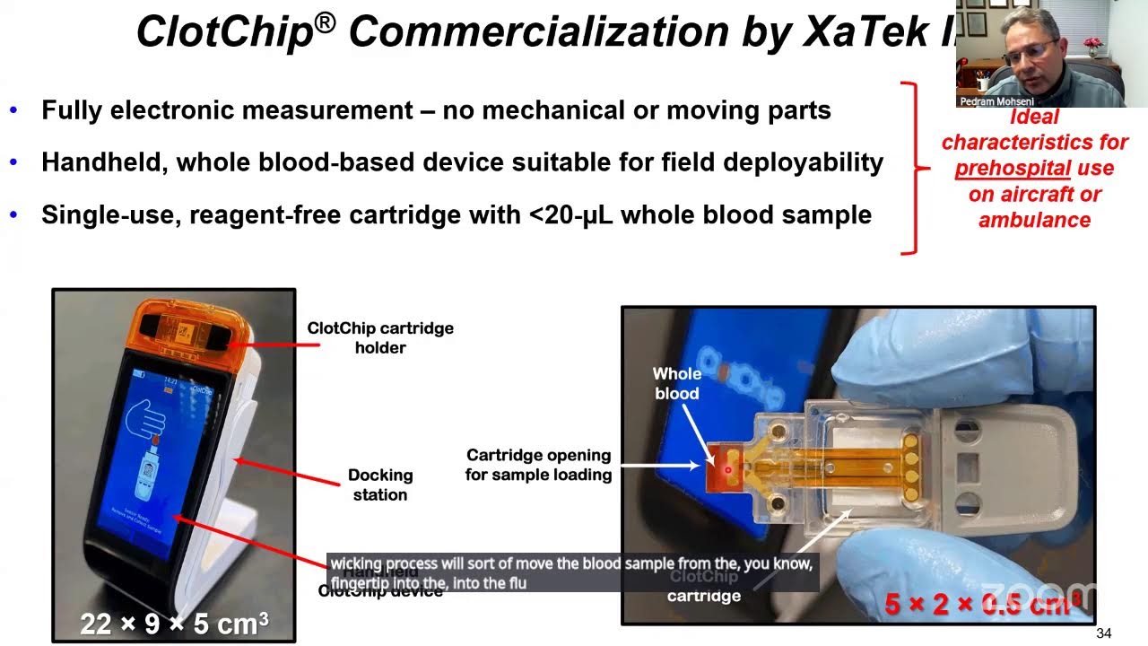 Microfluidic Dielectric Biosensors for Point-of Care Assessment of Hemostasis
