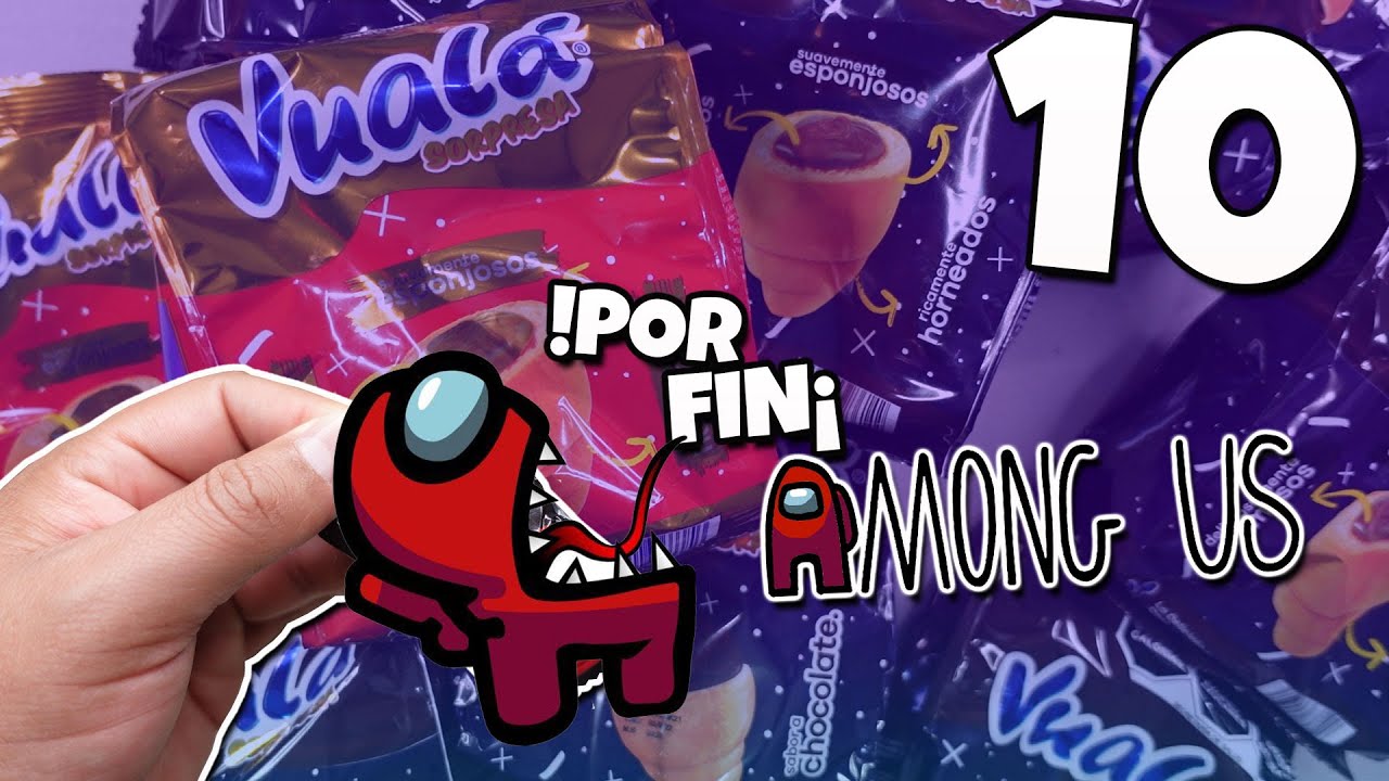 I finally got it! | I opened 10 Vuala Surprise Among Us 2021, looking for the imposter in Among Us