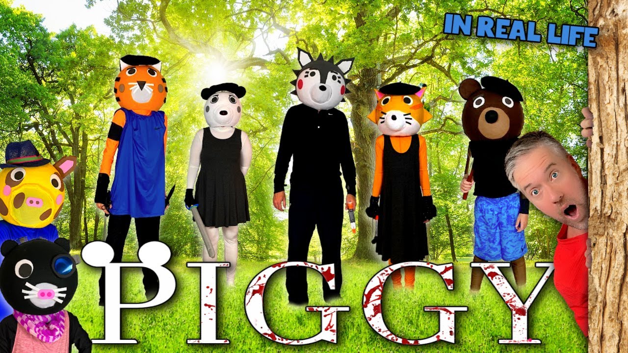 Roblox Piggy The Silver Paw Gang IN REAL LIFE cutscene | Fun With The Millers