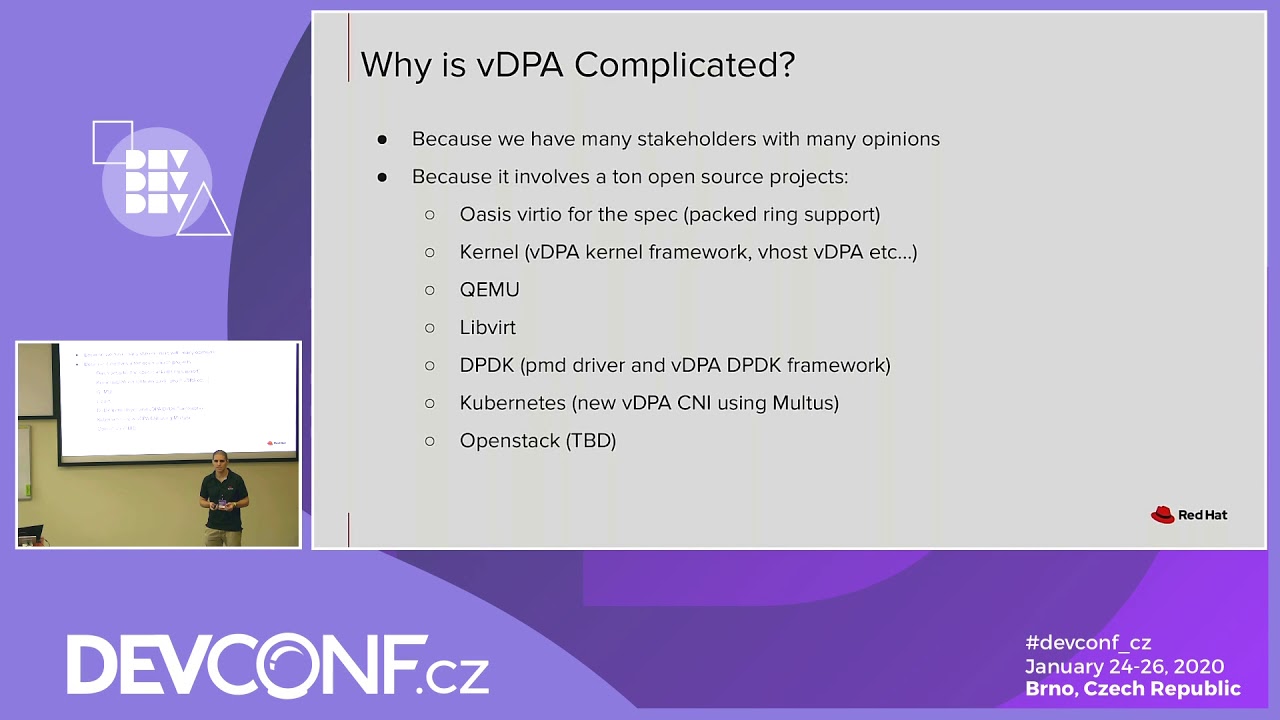 Accelerate containers and VMs networking with vDPA - DevConf.CZ 2020