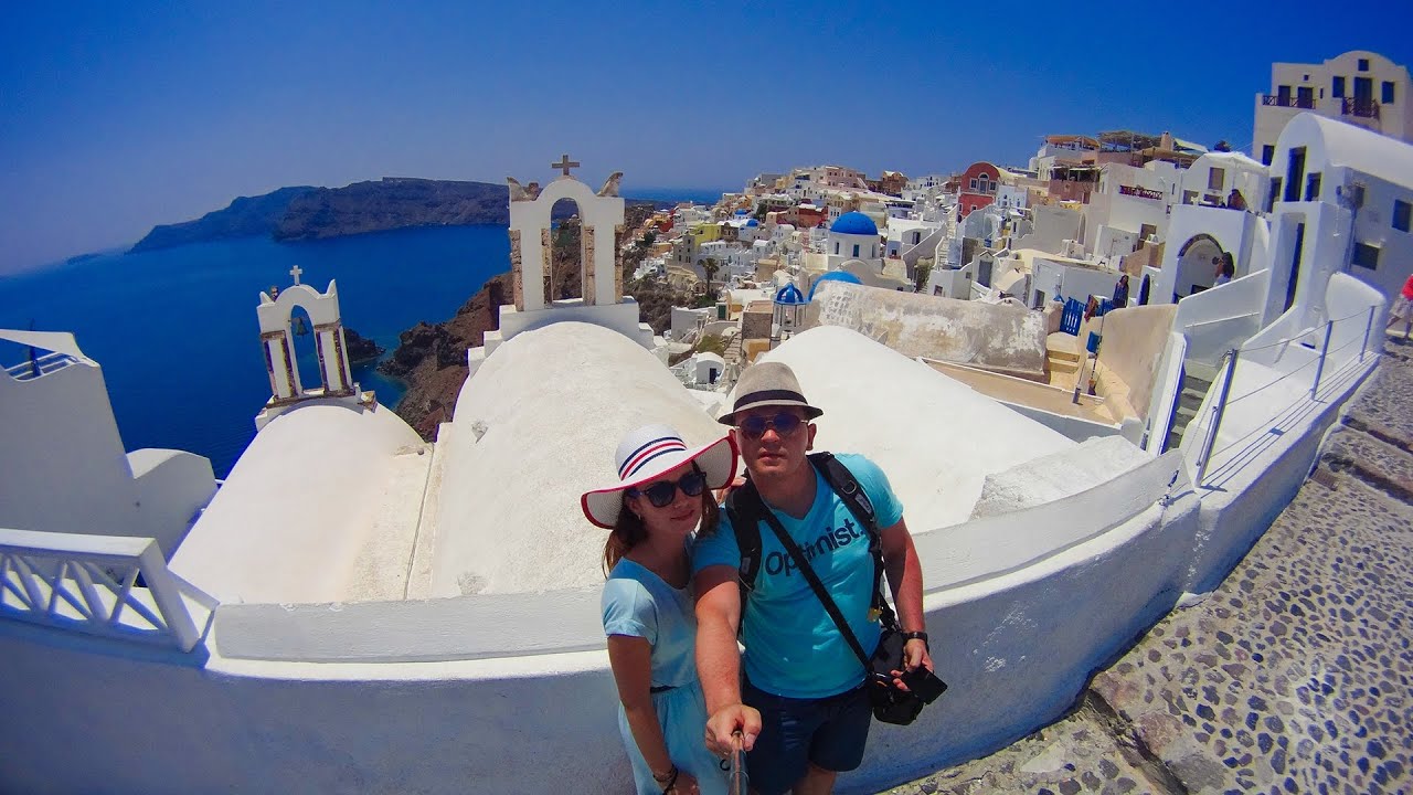 Greece-Crete-Rethymno-Balos-Elafonisi-Santorini- Palm Beach!Sony Action Cam