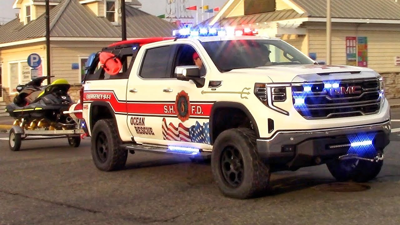 Fire Trucks Responding Compilation Part 66 - Chief Trucks SUVs And Pick Ups