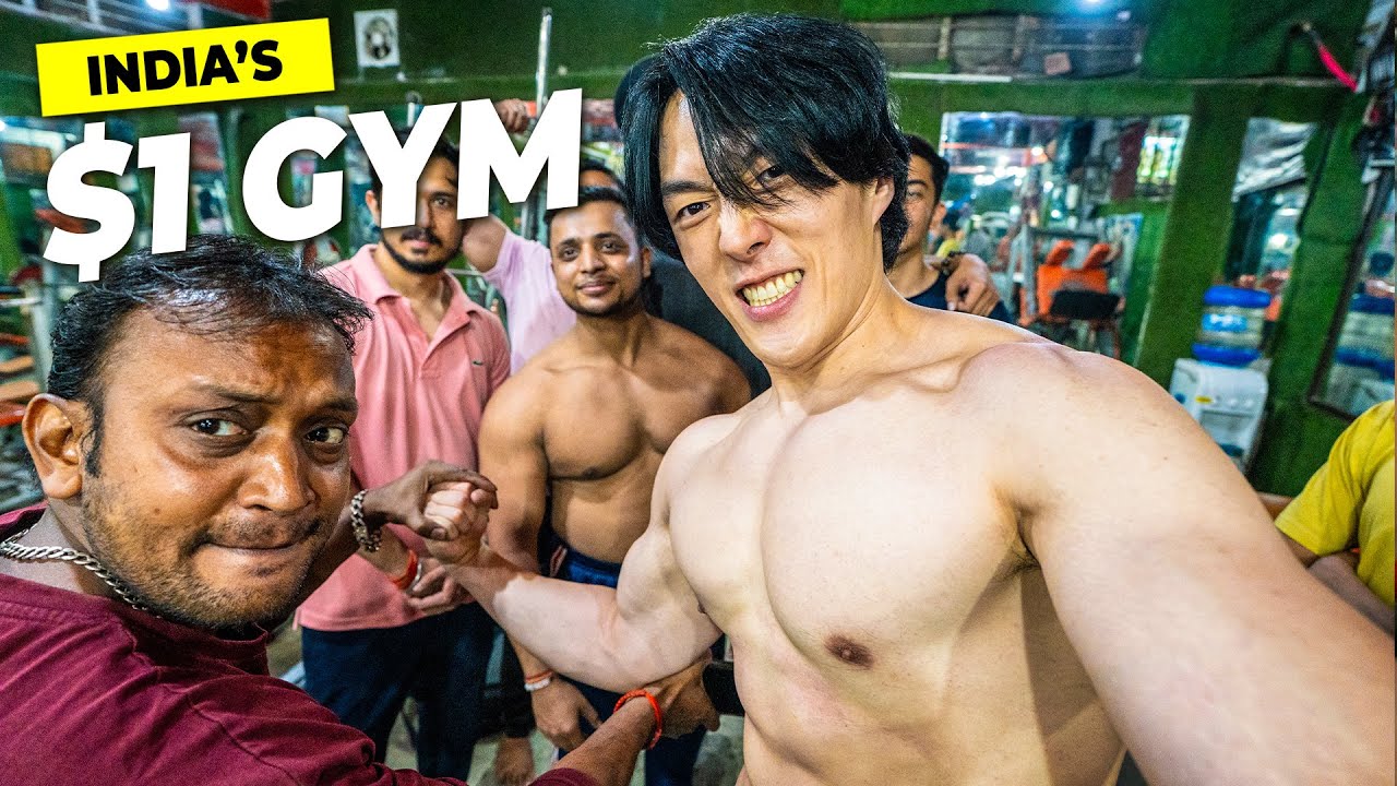 I Went to a $1 GYM in India