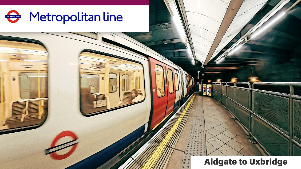 London Underground – Metropolitan Line | Aldgate to Uxbridge | 1h 0m