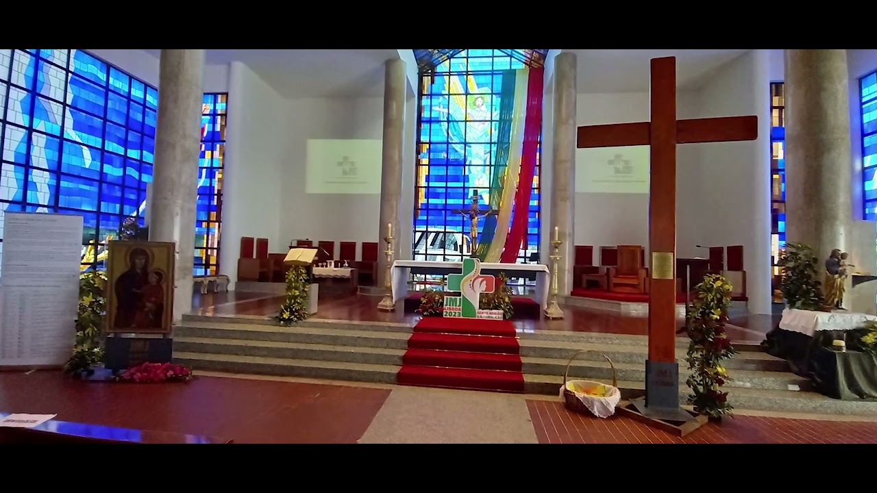 Hino JMJ 2023 - passagem dos Símbolos das JMJ  em Vila Nova de Famalicão