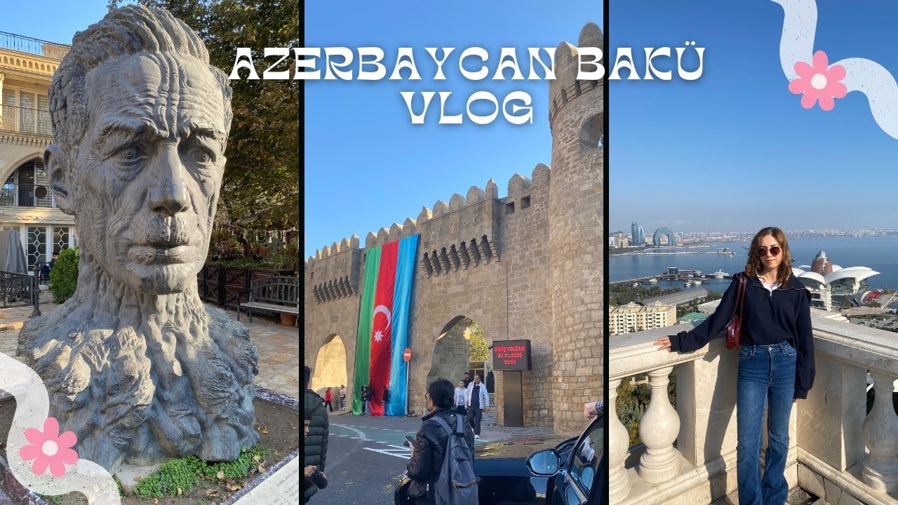 AZERBAYCAN BAKÜ'DE 3 GÜN GEÇİRDİK || Pahalı bir şehir mi, Yemeklerini beğendik mi ???