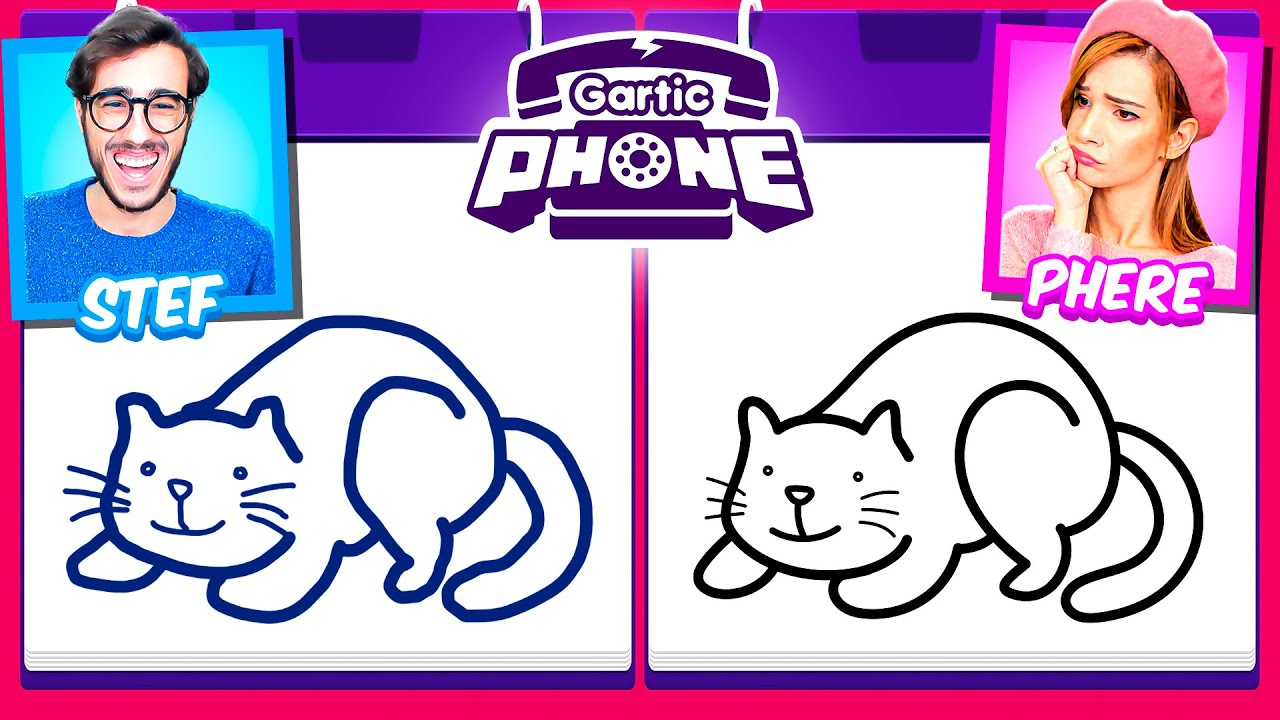 COPIA IL DISEGNO DEI TUOI AMICI PER VINCERE! - Gartic Phone