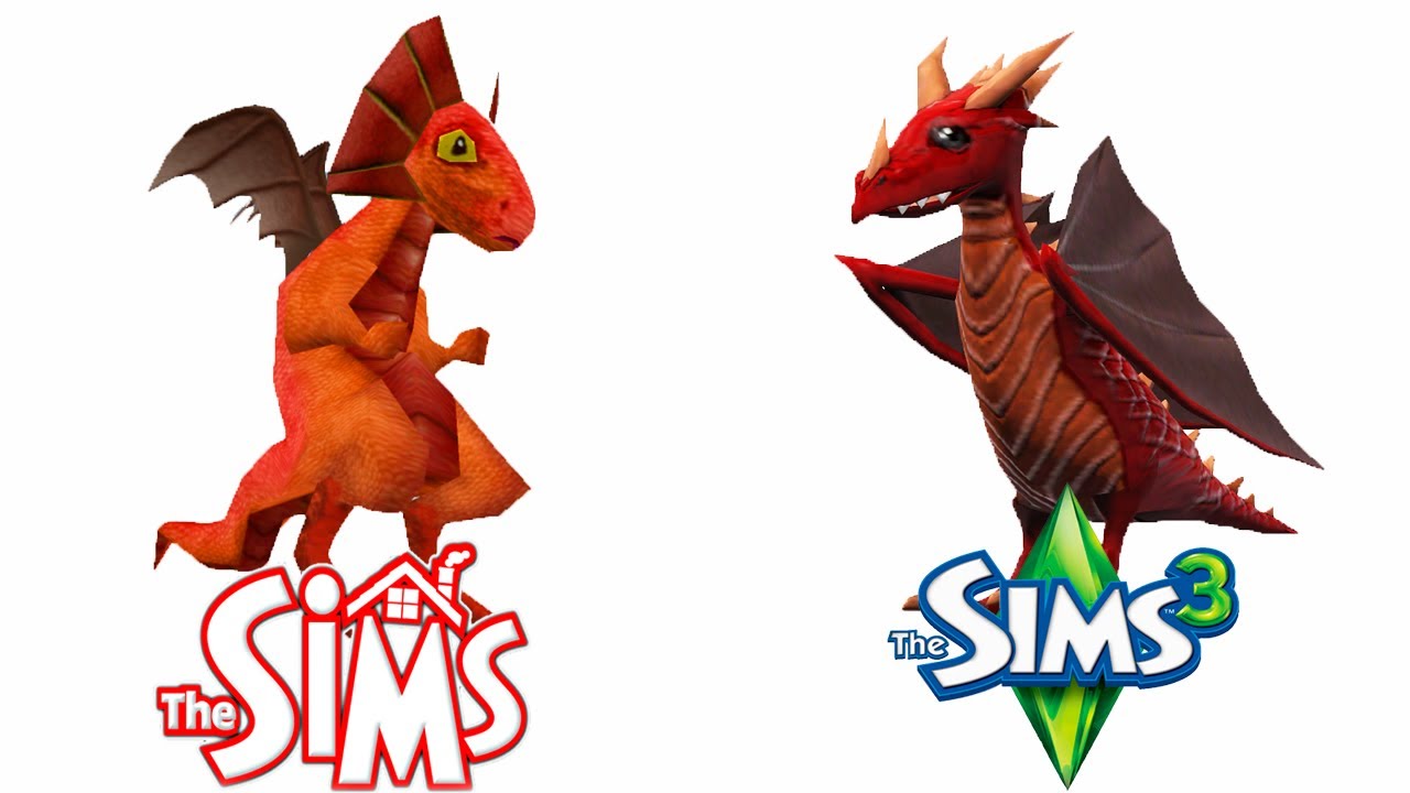 ♦ Sims 1 vs Sims 3 : Dragons
