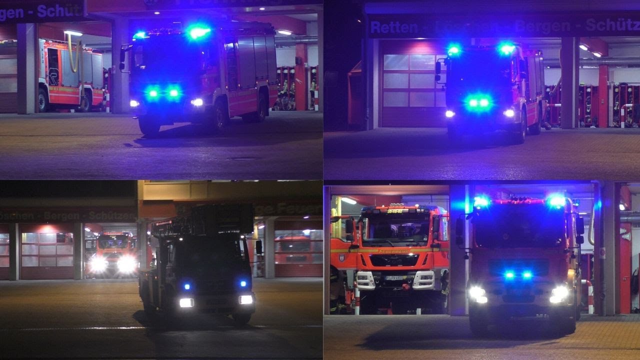 [Jahreswechsel 2019/2020] Einsatzfahrten Freiwillige Feuerwehr Wedel