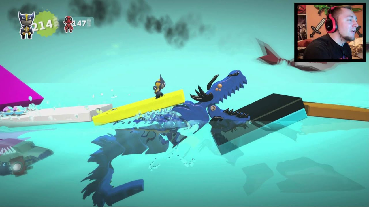 EPIC SHARK SURVIVAL! | Little Big Planet 3 Multiplayer (9)