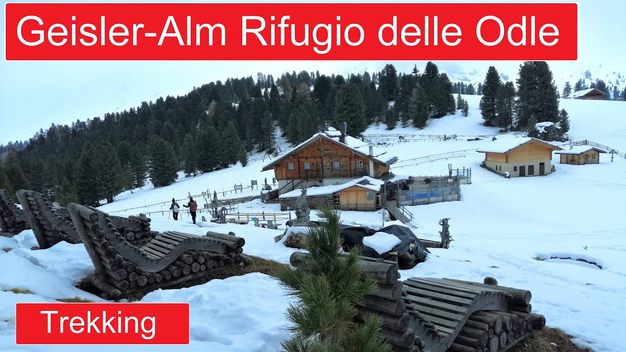 Dalla malga Zannes al rifugio Geisler-Alm cinema delle Odle