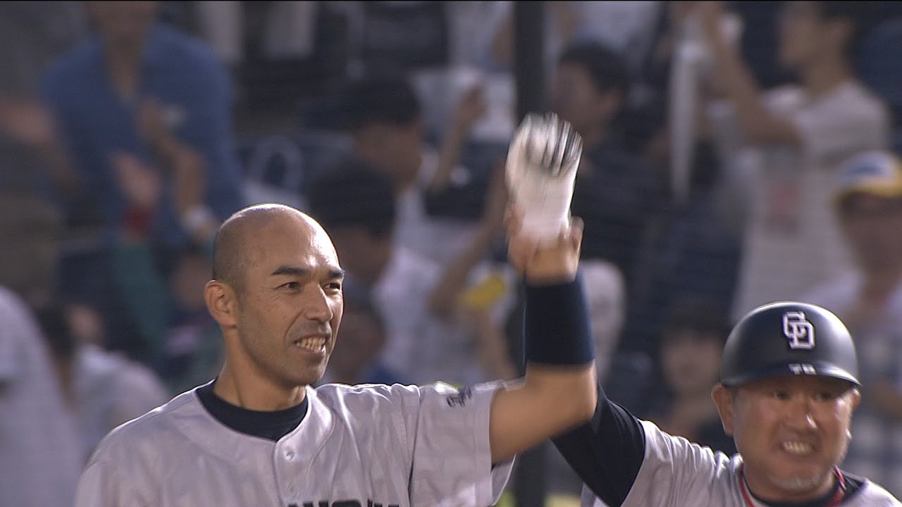 【プロ野球パ】中日ドラゴンズ・和田一浩が通算2000本安打を達成 2015/06/11 M-D