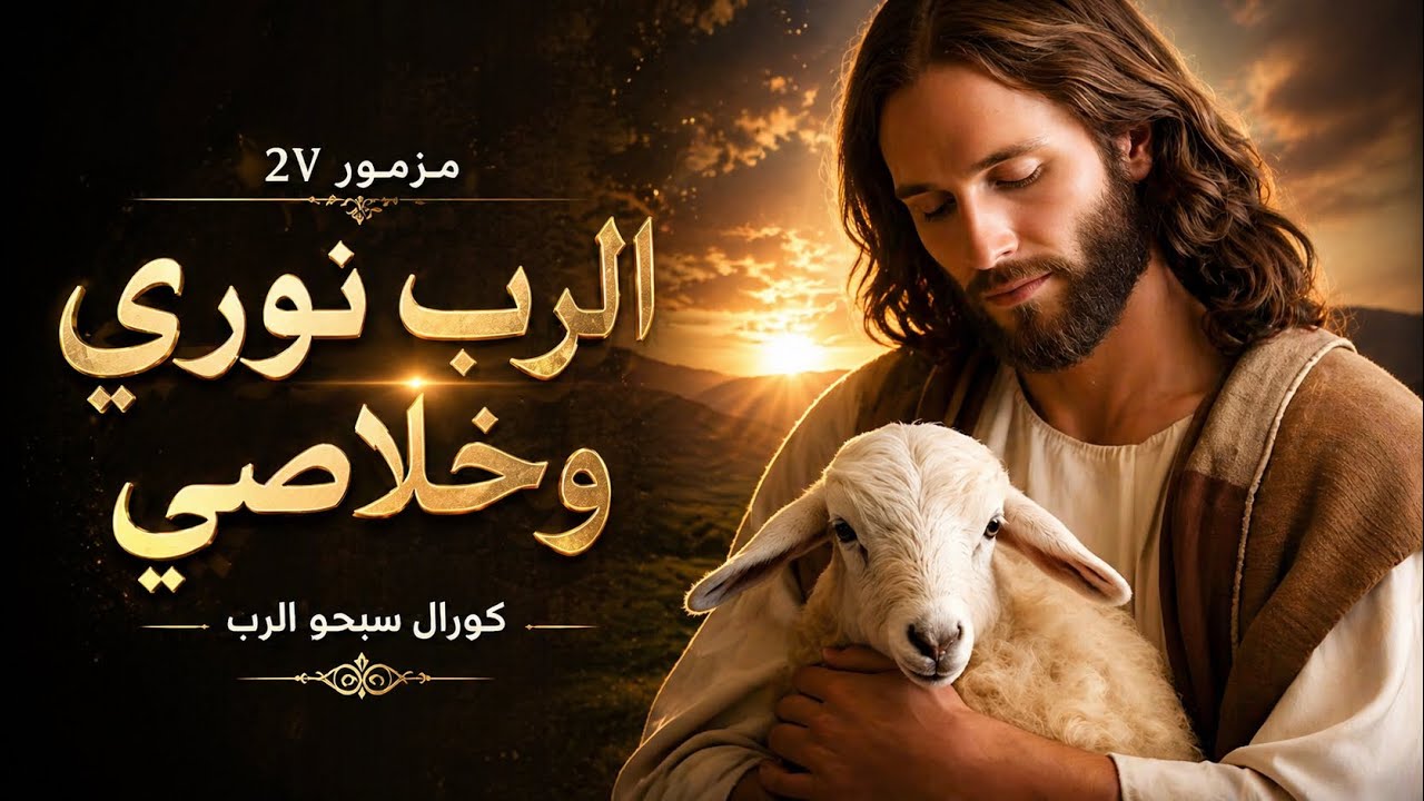 ترانيم مسيحية - الرب نوري و خلاصي - كورال سبحوا الرب