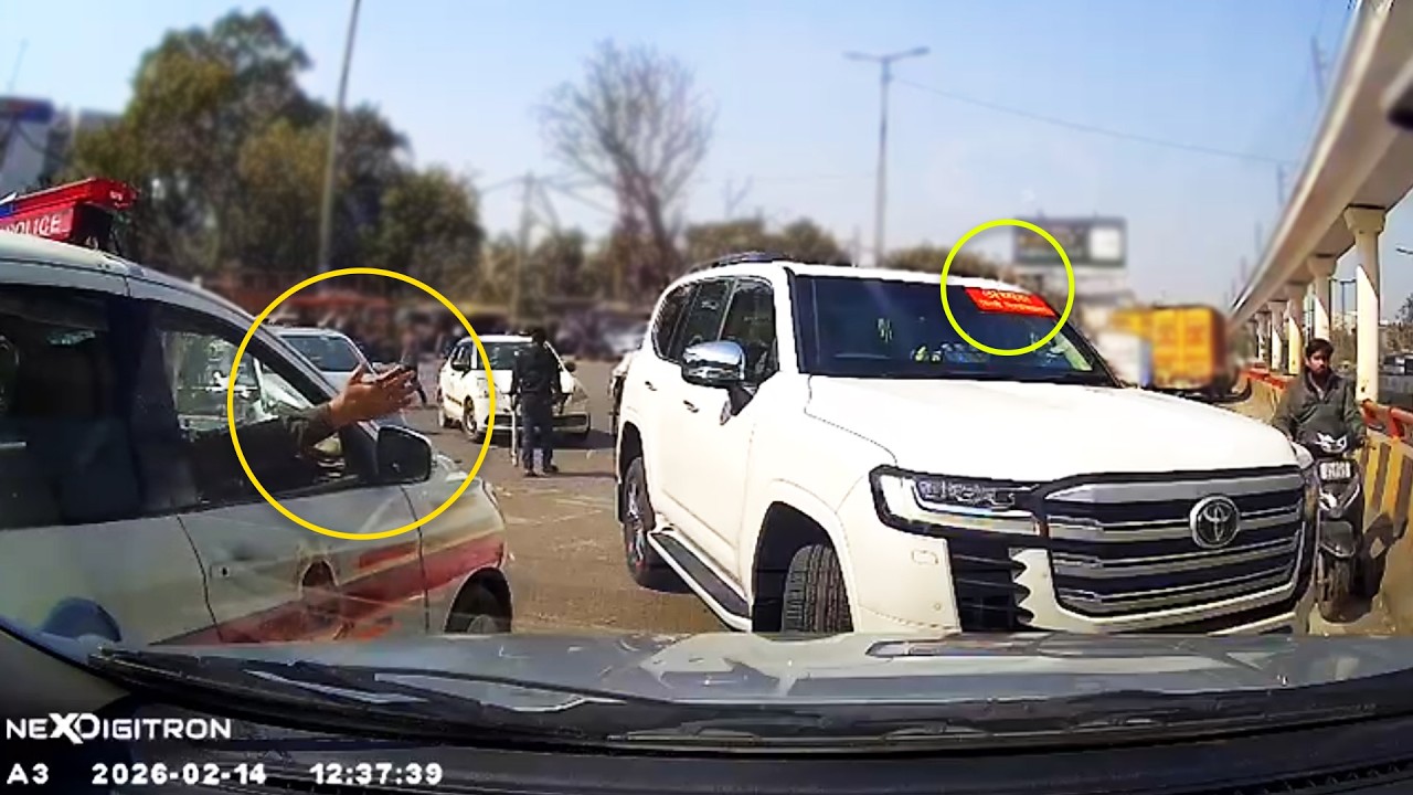 Common Man vs Powerful Man 🫡 He fearlessly Stood up Against a Wrong-Side Driver 