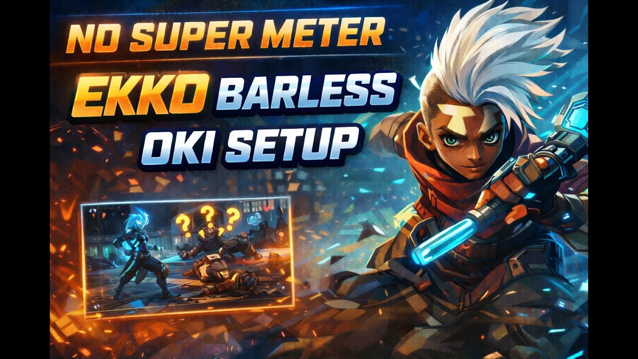 2XKO Ekko Barless OKI Setup (Kebab OS)| No Super Meter