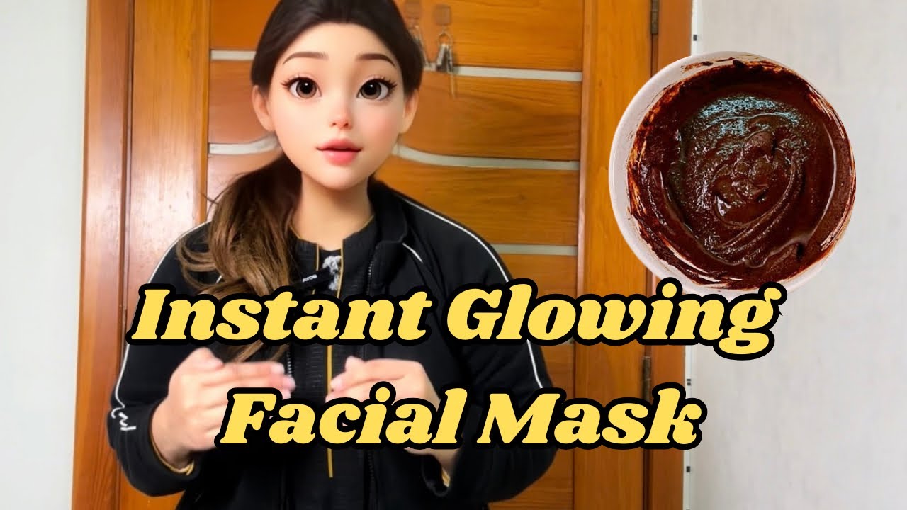 Face Pack For Instant Facial Glow | Get Clear Glowing Skin At Home | DIY Mask 🌟